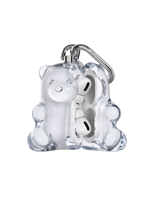Transparent Bear Protective Case