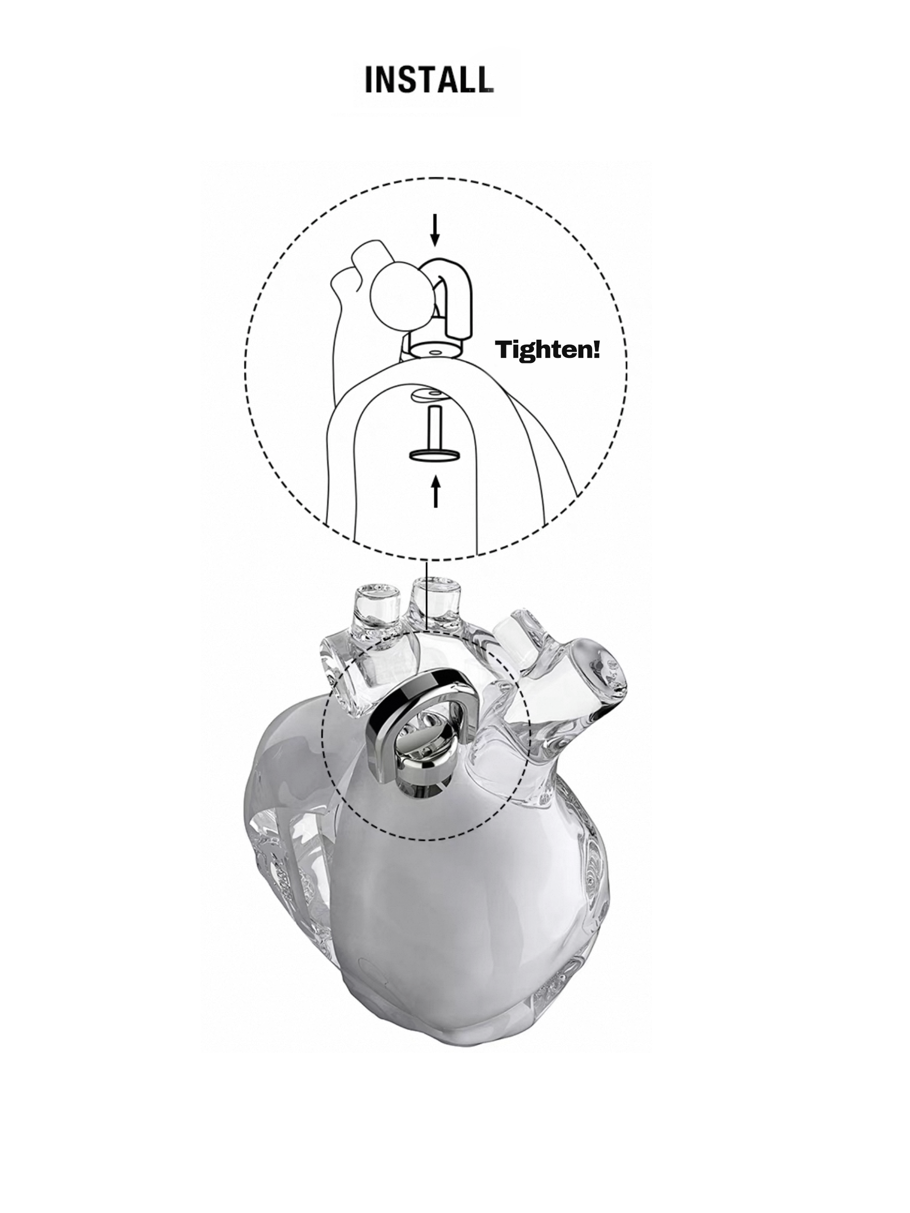 Liquid Heart Protective Case